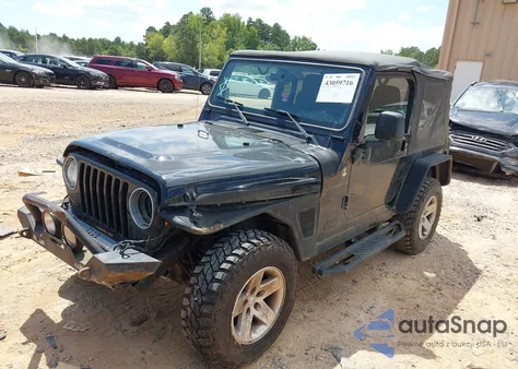 2004 Jeep Wrangler Rubicon z USA, uszkodzony, nr VIN 1J4FA69S14P800666